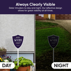 Wyze Security Yard Sign